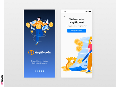 Bitcoin app app app design bitcoin bitcoin app cryptocurrency dailyui figma illustration illustrations kavala mobile ui ui ui design uiux