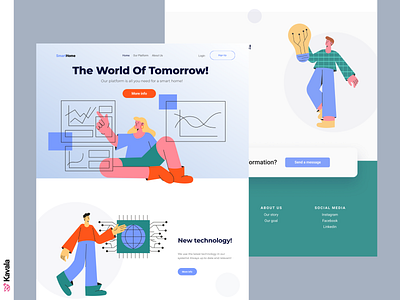 Artificial Intelligence landing page