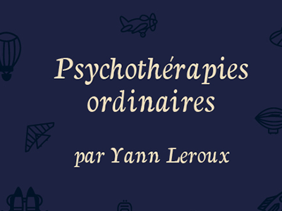 Psychothérapies ordinaires art book cover design font poster psycho typo