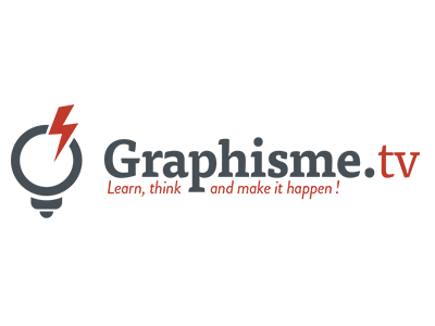 Logo for Graphisme.TV by Geoffrey Dorne on Dribbble