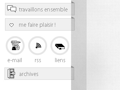 Futur design of Graphism.fr blog design icon menu typo