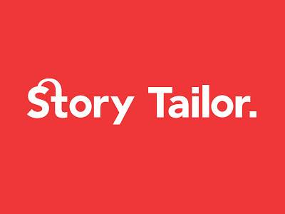 Story Tailor logo branding identity ligature logo logotype typography wordmark