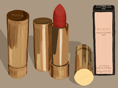 Product illustration - Gucci Lipstick