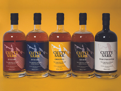Cutty Sark rebrand Packaging alcohol alcohol branding alcohol packaging brand branding branding design cuttysark design flat graphic design icon illustration logo packaging packagingdesign student university whiskey whiskey label