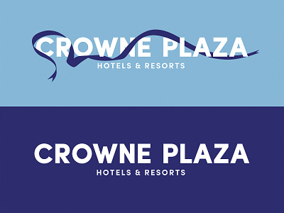Crowne Plaza rebrand Logo brand design branding crown plaza crowneplaza design flat graphic design illustration logo student typography university vector