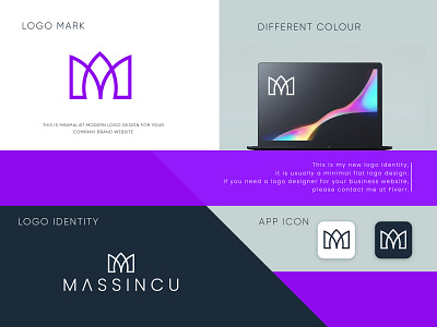 Logo Identity Massincu abstract app design appicon ashikurrahmanrahat brand identity branding brand identity design brandidentity branding branding design business businesslogo businesslogodesigners design icon logo minimal minimalism minimalist modren logo monogram logo