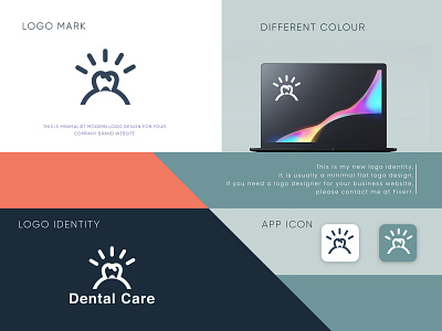 Logo Identity Dental Care abstract appicon black brand brand identity branding brandidentity branding design businesslogo icon icondesign iconography logo logo design logo design branding logo mark logos logotipo logotype minimal minimalist