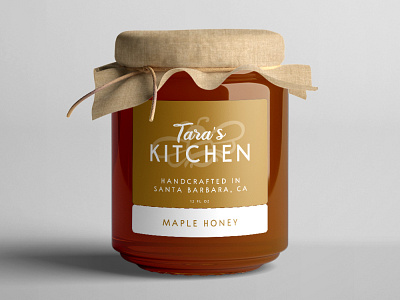 Tara's Kitchen - Maple Honey art branding design graphic design icon illustration illustrator logo minimal vector