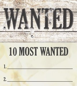 20120106   Wanted Evangelism Bookmark