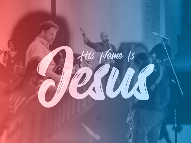 Album Single Artwork - His Name Is Jesus by Colin Rowley on Dribbble