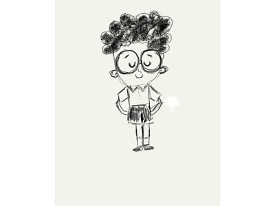 Little Boy Sketch boy cartoon drawing illustration