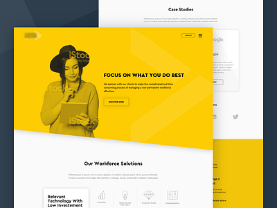 Workforce Landing Page