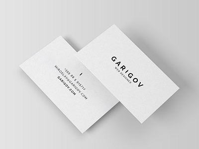 Personal business card design