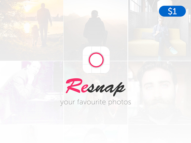 iOS Photo Editor App Design camera app photo app images picture snap photos photo editor