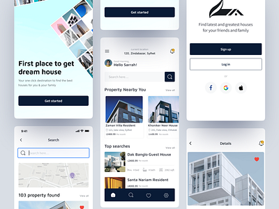 Real estate mobile application