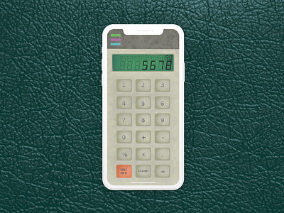 calculator - dailyUI 4 calculator dailyui retrowave vintage