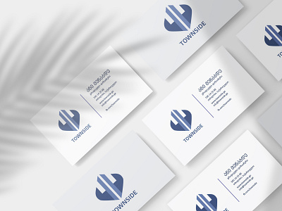 Townside Business Card branding businesscard design graphicdesign illustration logo