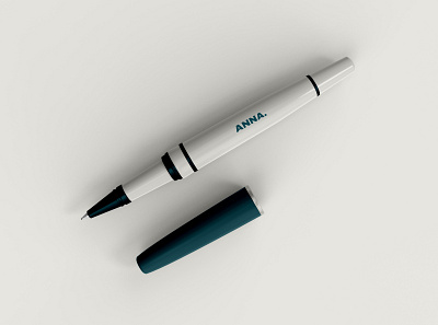 Pen for ANNA. brand branding corporateidentity corporatestyle design graphic design graphicdesign logo pen