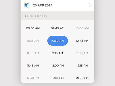 Date Picker for Mobile applications ui uiux ux