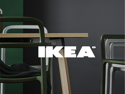 New IKEA logo - Suggestion branding design graphic design identity ikea inspiration logo redesign typography