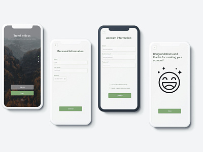 Daily Ui #001 - Travel App Sign Up 001 daily ui design form formulario travel app ui ux viajem app