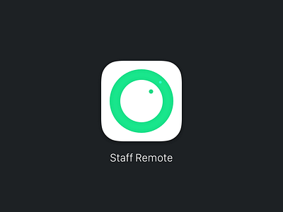 Staff Remote icon exploration app icon ios iosicon remote