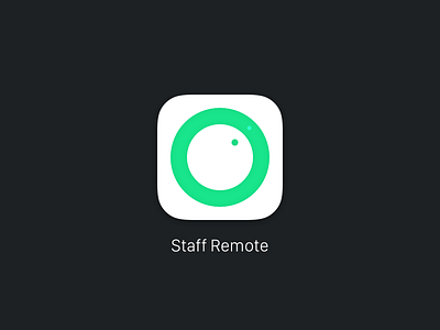 Staff Remote icon exploration