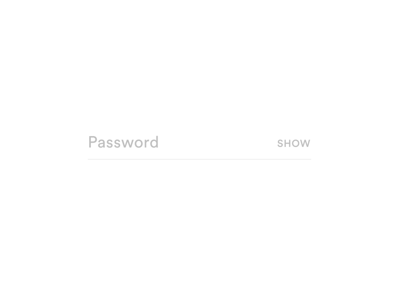 Password Input Field animation field form gif input login material password register sign signup transition