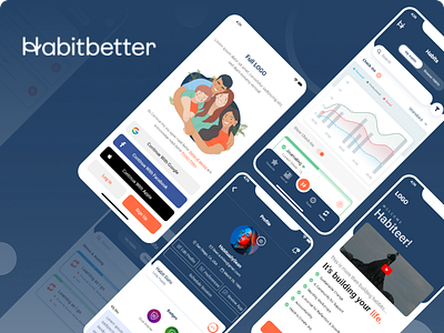 Habitbetter app app design better filter graphic design habir better habit home search ui uiux design ux uxdesign