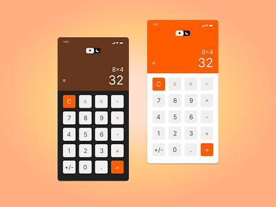 #DailyUI 004 - Calculator