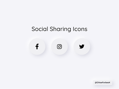 #DailyUI 010 - Social Sharing