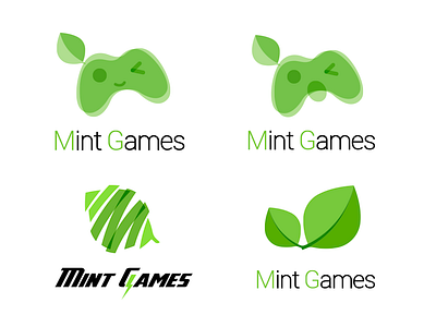 Mint Games logo icon logo