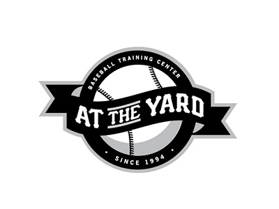 At The Yard - Baseball Training Center badge banner baseball classic ribbon sports type