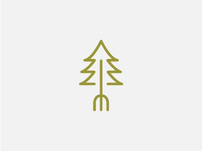 Evergreen Park Restaurant Logo Concept