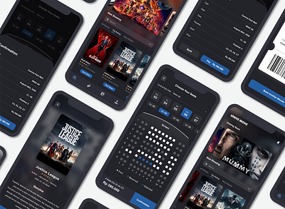 Movie App app dark app dark mode dark theme dark ui design design app mobile app movies movies app ui ui design uidesign uiux ux design uxdesign