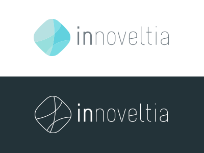 Innoveltia Logo design flat logo