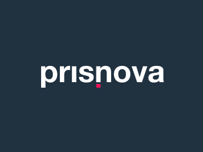 Prisnova Logo flat helvetica logo typography