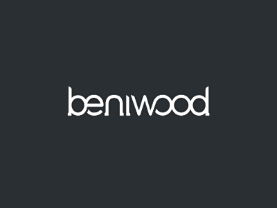 Beniwood Logo brand branding clean color design flat logo simple spain