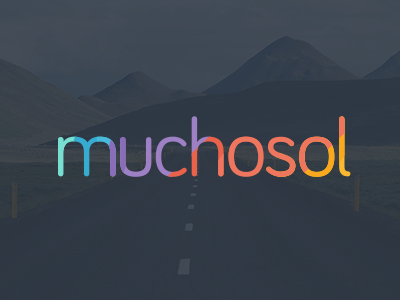 Muchosol Logo airbnb brand corporate design homeaway logo rental vacation