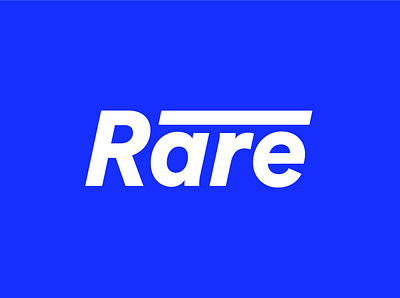 Rare Logo flat logo minimal