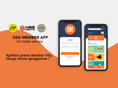 Mockup Member app