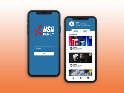 HSG Family Improve - Employee App app branding design mobile mobile ui typography ui ui design uiux ux