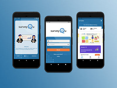 UI/UX Design - Survey App flutter mobile apps quiz app survey app ui uiux desing ux