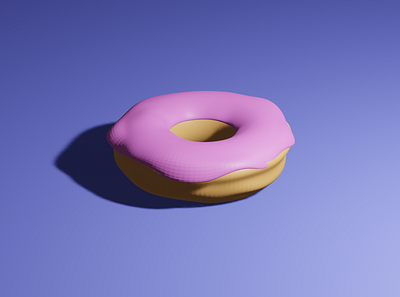 Basic Donuts - 3D Blender 3d 3d blender 3d design 3d mockup basic 3d