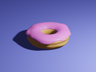 Basic Donuts - 3D Blender