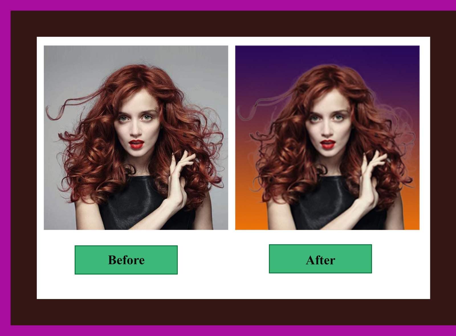 hair masking by Aklima Akter on Dribbble