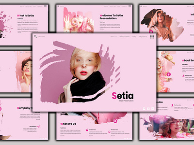 Setia - creative business powerpoint template