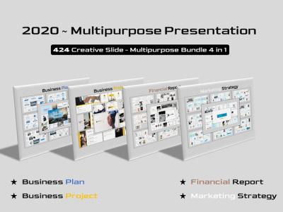 Multipurpose Bundle - Creative Business PowerPoint Template