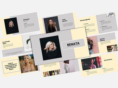 Renata - Creative Business PowerPoint Template advertisement advertisements business corporate ecommerce enterpreneur enterprise powerpoint presentation powerpoint template presentation