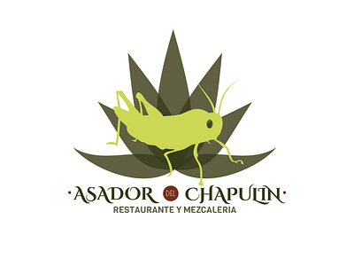 Asador el Chapulin - Logo Design branding design illustration logo